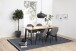 Schalenstuhl >Candis< (2er-Set) in Grau, Polyester, Stahl - 60x85x57,5cm (BxHxT)