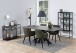 Glastisch >Heaven< in schwarz, Glas-Keramik, Stahl - 200x75,5x100cm (BxHxT)