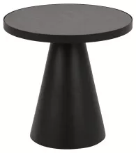 Couchtisch >Soli< in schwarz, Glas, Stahl -...