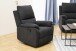 Relaxsessel >Sabia< in Grau, Stoff, Stahl - 80x101x90cm (BxHxT)