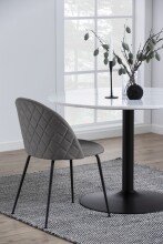 Esszimmerstuhl >Louise< (2er-Set) in Grau -...