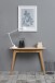 Schreibtisch >Woodstock< in Eiche, MDF - 105x74x45cm (BxHxT)
