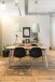 Esstisch >Marte< in Eiche weiss pigmentiert, MDF - 180x76x102cm (BxHxT)