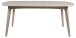 Kulissen-Esstisch >Marte< in Eiche weiss pigmentiert, MDF - 180x76x102cm (BxHxT)