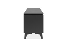 Wohnzimmer-Set >Bertrix< in Schiefer dunkel / anthrazit - 177x51,5x40cm (BxHxT)