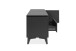 Wohnzimmer-Set >Bertrix< in Schiefer dunkel / anthrazit - 177x51,5x40cm (BxHxT)