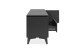 Wohnzimmer-Set >Bertrix< in Schiefer dunkel / anthrazit - 177x51,5x40cm (BxHxT)