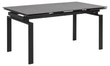 Esstisch >Huddersfield< in schwarz, Glas-Keramik,...