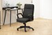 Schreibtischstuhl >Brad< in Grau, Polyester - 67x115x69,5cm (BxHxT)