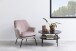 Couchtisch >Goldington< in schwarz, MDF, Stahl - 45x80cm (HxD)