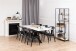 Esstisch >Heaven< in weiss, Glas-Keramik, Stahl - 200x75,5x100cm (BxHxT)