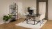 Standregal >Newcastle< in schwarz, Stahl - 79,5x165x30cm (BxHxT)
