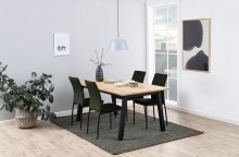 Esstisch >Brighton< in Eiche - 180x75x95cm (BxHxT)