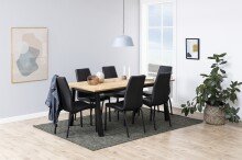 Esstisch >Brighton< in Eiche - 180x75x95cm (BxHxT)