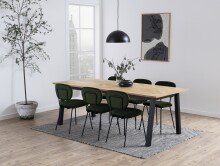 Esstisch >Brighton< in Eiche - 220x75x95cm (BxHxT)