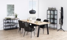 Kulissen-Esstisch >Brighton< in Eiche - 220x75x95cm (BxHxT)