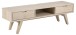 TV-Board >A-Line< in Eiche weiss pigmentiert - 150x45x40cm (BxHxT)