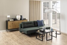 Satztisch >Katrine< (2-teilig) in schwarz - 115x45x69 (BxHxT)