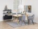 Standregal >Angus< in schwarz, MDF, Stahl - 94x113,8x27cm (BxHxT)