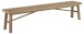Sitzbank >Galway< in Eiche, Massivholz - 200x45x36cm (BxHxT)