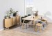 Sitzbank >Galway< in Eiche, Massivholz - 200x45x36cm (BxHxT)