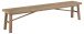 Sitzbank >Galway< in Eiche, Massivholz - 200x45x36cm (BxHxT)