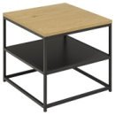 Couchtisch >Gila< in Wildeiche, MDF - 55x42x55cm...