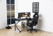 Gamingtisch >Ninja< in Carbon, MDF, Stahl - 140x75x60cm (BxHxT)