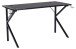 Gamingtisch >Ninja< in Carbon, MDF, Stahl - 140x75x60cm (BxHxT)