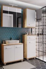 Badezimmer-Set >Veris< (4-teilig) in Artisan Eiche...