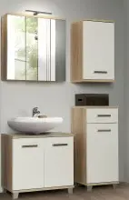 Badezimmer-Set >Aggi< (4-teilig) in Sonom Eiche...
