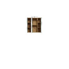Badezimmer-Set >Veris< (4-teilig) in Artisan Eiche Dekor / Salbei, Holzwerkstoff