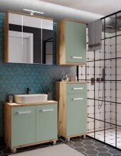 Badezimmer-Set >Veris< (4-teilig) in Artisan Eiche...