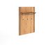 Garderoben-Set >Eddie< (4-teilig) in Eiche / schwarz - 165x197x40 (BxHxT)