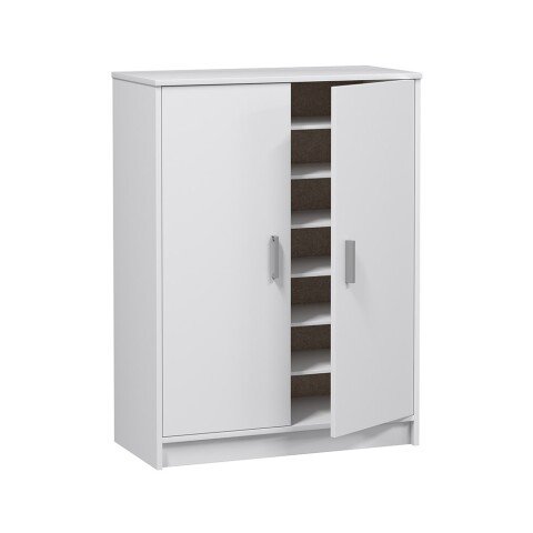 Schuhschrank >Basic< in Weiß - 75x101x36 (BxHxT)