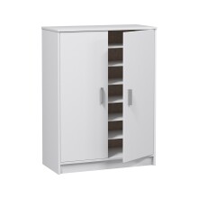 Schuhschrank >Basic< in Weiß - 75x101x36 (BxHxT)