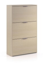 Schuhkipper >Shoe Cabinets< in Eiche - 60x113x22 (BxHxT)
