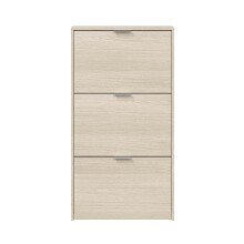 Schuhkipper >Shoe Cabinets< in Eiche - 60x113x22 (BxHxT)