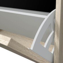 Schuhkipper >Shoe Cabinets< in Eiche - 60x113x22 (BxHxT)