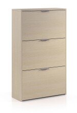 Schuhkipper >Shoe Cabinets< in Eiche - 60x113x22 (BxHxT)