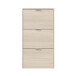 Schuhkipper >Shoe Cabinets< in Eiche - 60x113x22 (BxHxT)