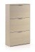 Schuhkipper >Shoe Cabinets< in Eiche - 60x113x22 (BxHxT)