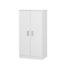 Schuhschrank >Shoe Cabinets< in Weiß - 55x108x36 (BxHxT)