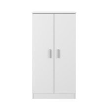 Schuhschrank >Shoe Cabinets< in Weiß - 55x108x36 (BxHxT)