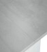Klapptisch >Tavolo< in Artik-Weiß/Beton-Grau - 120x77x35(70cm) (BxHxT)