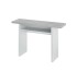 Klapptisch >Tavolo< in Artik-Weiß/Beton-Grau - 120x77x35(70cm) (BxHxT)
