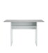 Klapptisch >Tavolo< in Artik-Weiß/Beton-Grau - 120x77x35(70cm) (BxHxT)