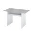 Klapptisch >Tavolo< in Artik-Weiß/Beton-Grau - 120x77x35(70cm) (BxHxT)