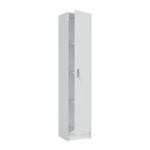 Mehrzweckschrank >Multipurpose< in Weiß - 37x180x37 (BxHxT)