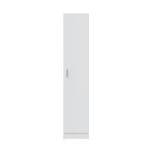 Mehrzweckschrank >Multipurpose< in Weiß - 37x180x37 (BxHxT)